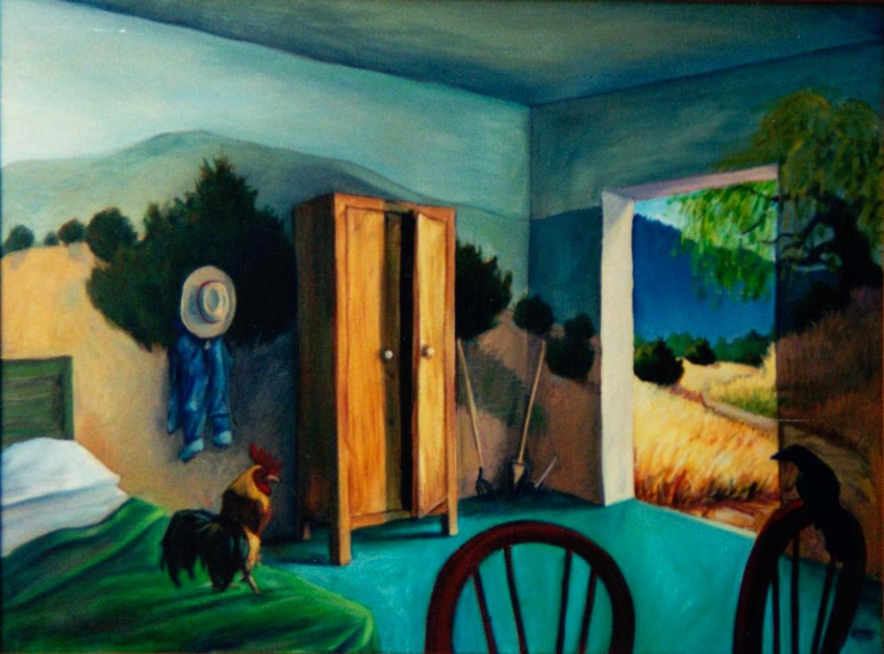 Casa del Obrero — painting by Neil H. Cronk