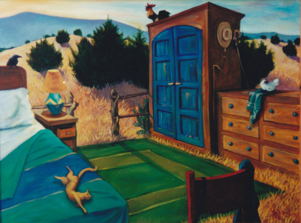 Morning Stretch — painting by Neil H. Cronk