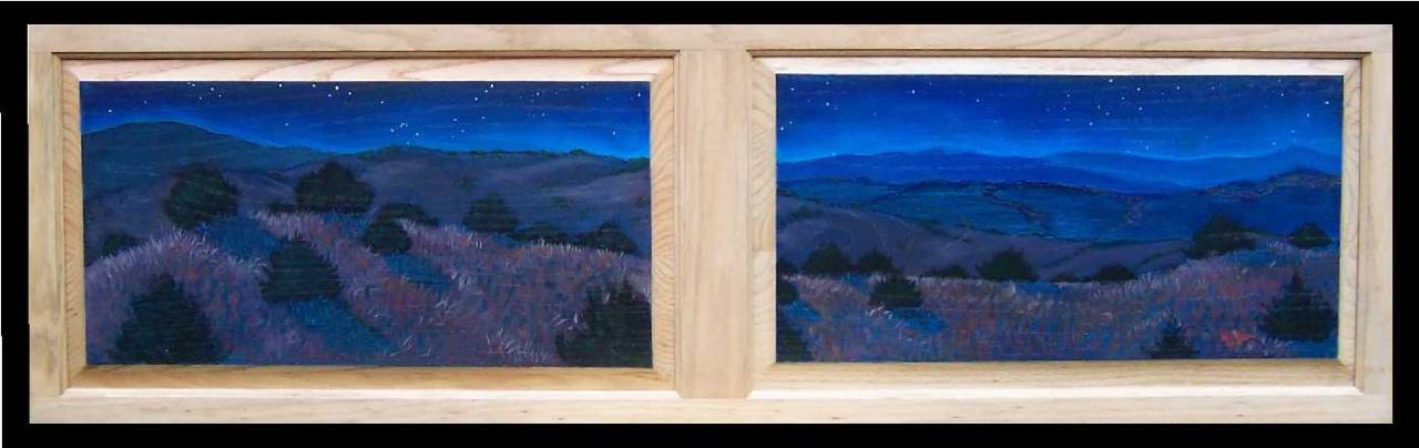 Twilight Hills — painting by Neil H. Cronk