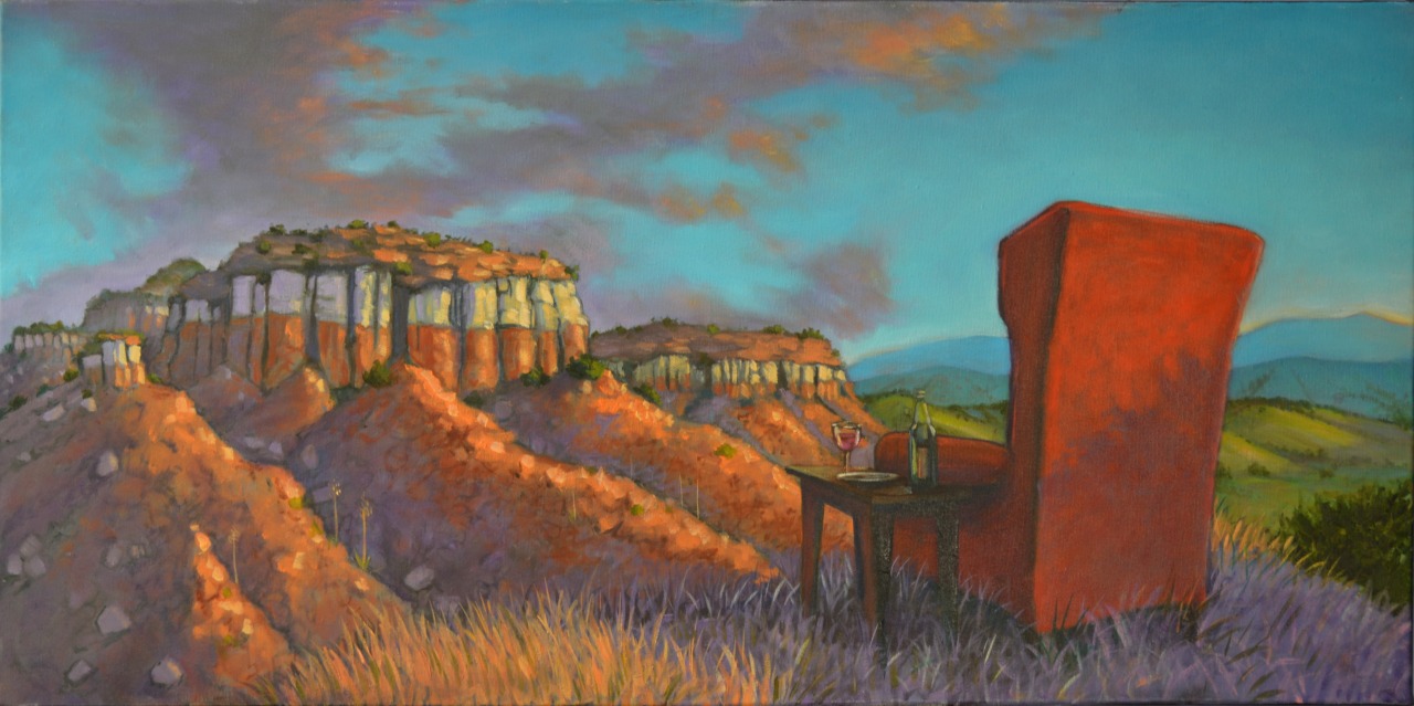 Vantage Point — painting by Neil H. Cronk